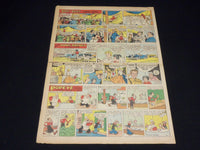1956 FEBRUARY 12 QUAKER OATS-M-G-M MOVIES COLOR COMICS AD - UP 17D