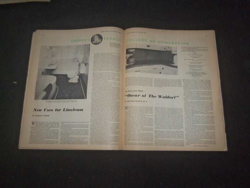 1936 CAPPER'S FARMER MAGAZINE - ARTICLES, PHOTOS & ADS - SP 1520N
