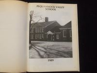 1989 IMPRESSIONS PEQUANNOCK VALLEY SCHOOL YEARBOOK- POMPTON PLAINS, NJ - YB 3167