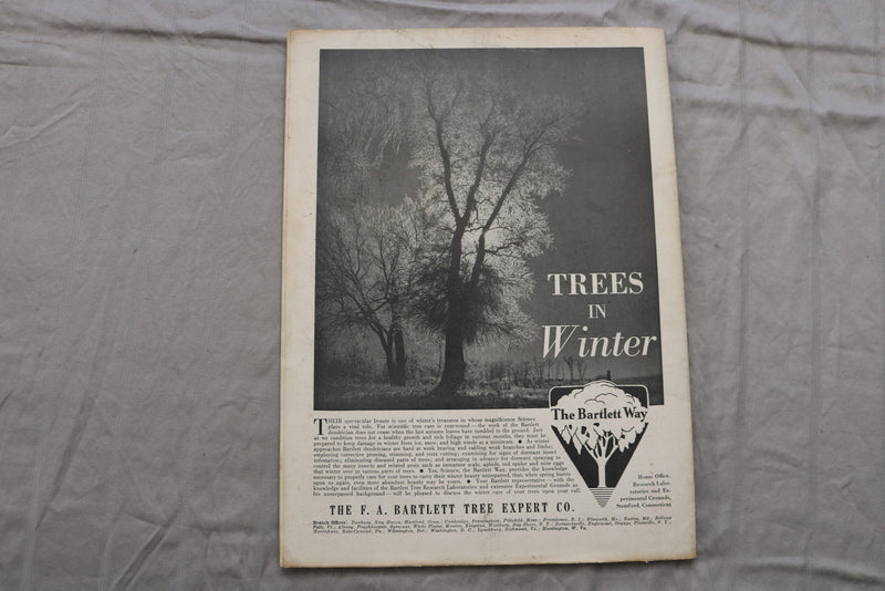 1946 DECEMBER HORTICULTURE ILLUSTRATED MAGAZINE - NICE SCENERY COVER - ST 1014W