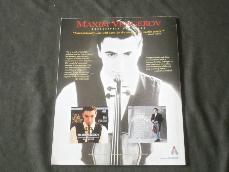 1994 MAY MUSIC (CLASSICAL) MAGAZINE - BERNSTEIN AND THE BRITISH COVER - B 826