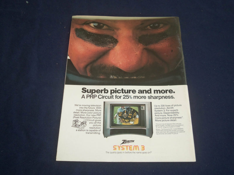 1980 OCTOBER 26 PRO MAGAZINE - CHICAGO BEARS AT PHILADELPHIA EAGLES - ST 3811S