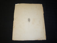 1900S MASKEN FEISUREN KOSTUME - FRANZ SIMMERMANN - GERMAN - J 5479