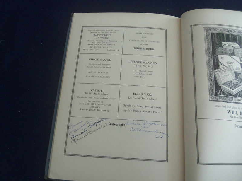 1923 THE THOMIST ST. THOMAS HIGH SCHOOL YEARBOOK - ROCKFORD, ILLINOIS - YB 2622