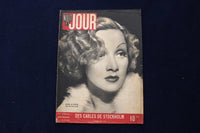 1945 FEB 15 NUIT ET JOUR MAGAZINE - MARLENE DIETRICH - FRENCH COVER - E 23757