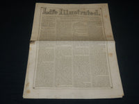 1856 JANUARY 19 LIFE ILLUSTRATED NEWSPAPER - ISAAC NEWTON - NP 4795