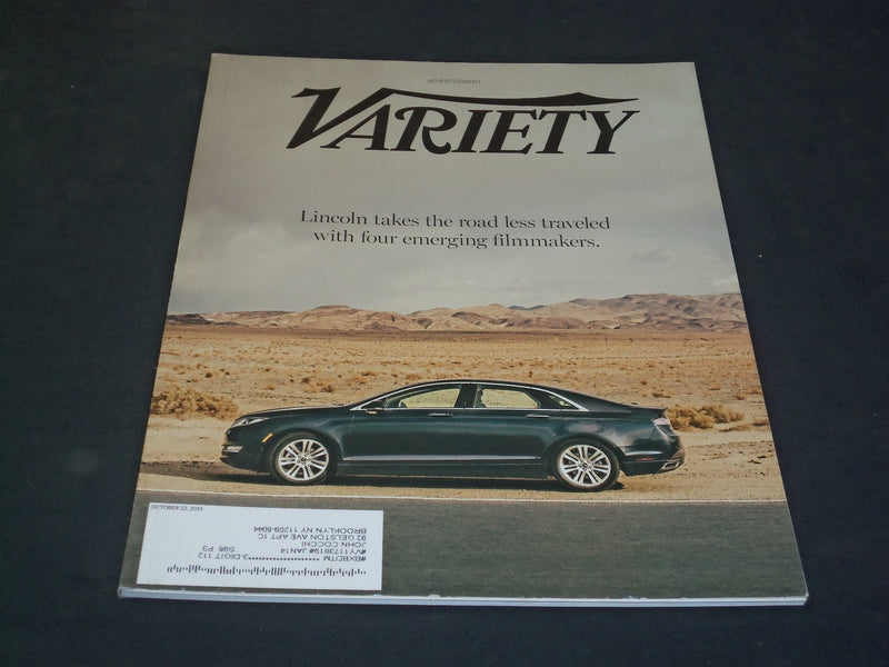 2013 OCTOBER 22 VARIETY MAGAZINE - LINCOLN - SP 3355