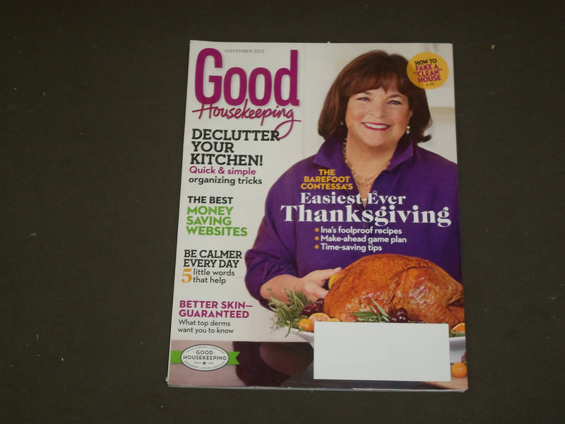 2013 GOOD HOUSEKEEPING MAGAZINE - INA GARTEN, BAREFOOT CONTESSA COVER - B 3949