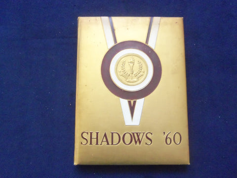 1960 SHADOWS HENRY B. WHITEHORNE HIGH SCHOOL YEARBOOK - VERONA, NJ - YB 3022