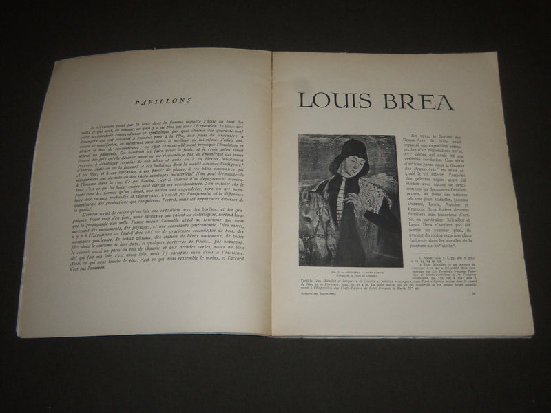 1937 GAZETTE DES BEAUX-ARTS FRENCH MAGAZINE LOT OF 10 - COMPLETE YEAR - O 3037