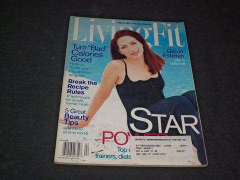 1998 APRIL LIVING FIT MAGAZINE - GLORIA ESTEFAN - SP 6356