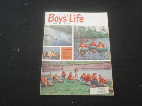 1962 MAY BOYS' LIFE MAGAZINE - DOUGHNUTS DOWN THE DELAWARE - ST 3770O