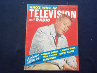 1956 WHO'S WHO IN TELEVISION AND RADIO MAGAZINE - GEORGE GOBEL COVER - SP 4781F