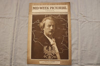 1919 FEB 6 MID-WEEK PICTORIAL MAGAZINE SECTION - IGNACE JAN PADEREWSKI - NP 9268