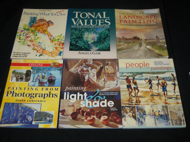 1980'S-2000'S ASSORTED PAINTING & PAINTINGS ART BOOKS LOT OF 17 - KD 1K