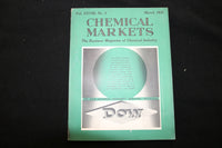 1931 MARCH CHEMICAL MARKETS MAGAZINE - DOW CHEMICAL COMPANY COVER - B 177K