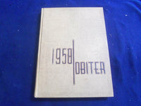 1958 ORBITER BLOOMSBURG STATE TEACHERS COLLEGE YEARBOOK- BLOOMSBURG, PA- YB 2654