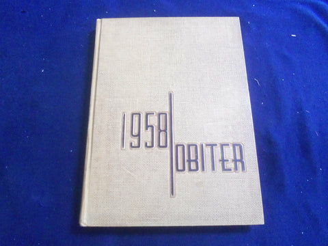 1958 ORBITER BLOOMSBURG STATE TEACHERS COLLEGE YEARBOOK- BLOOMSBURG, PA- YB 2654