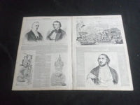 1853 AUGUST 20 ILLUSTRATED NEWS MAGAZINE - SMYRNA, ASIA MINOR - B 5531L