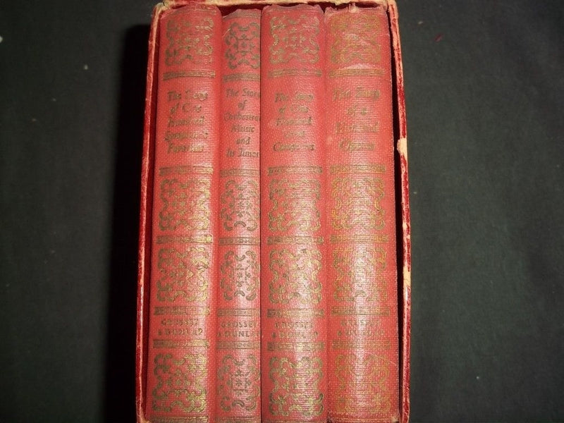 1940-1943 THE LITTLE MUSIC LIBRARY 4 VOLUME SET WITH SLIP CASE - O 1840