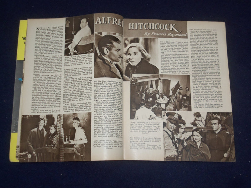1953 JUNE FILM REVIEW MAGAZINE - FILMING THE QUEEN - STEWART GRANGER - J 9668