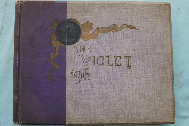 1896 THE VIOLET NEW YORK UNIVERSITY YEARBOOK - YB 3591