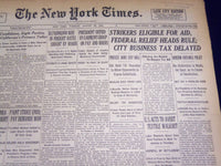 1934 AUGUST 28 NEW YORK TIMES - RUTH PINCH HIT BEATS SOX - NT 3990