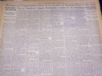 1935 JUNE 12 NEW YORK TIMES - REPUBLICANS NAME LANDON UNANIMOUSLY - NT 1936