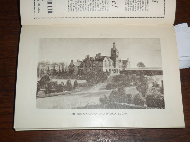 1920'S IRELAND OFFICIAL TOURIST GUIDE - SOFTCOVER - GREAT PHOTOS - K 1277