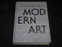 1977 HISTORY OF MODERN ART BOOK BY H. HARVARD ARNASON - SECOND EDITION - D 63