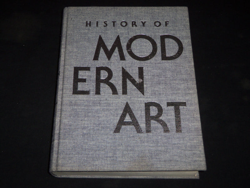 1977 HISTORY OF MODERN ART BOOK BY H. HARVARD ARNASON - SECOND EDITION - D 63