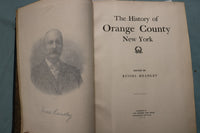 1908 THE HISTORY OF ORANGE COUNTY NEW YORK BY RUSSEL HEADLEY -HARDCOVER- KD 9676