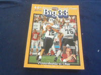 2001 JULY 21 BIG 33 FOOTBALL CLASSIC PROGRAM- PENNSYLVANIA VS OHIO - ST 4878B