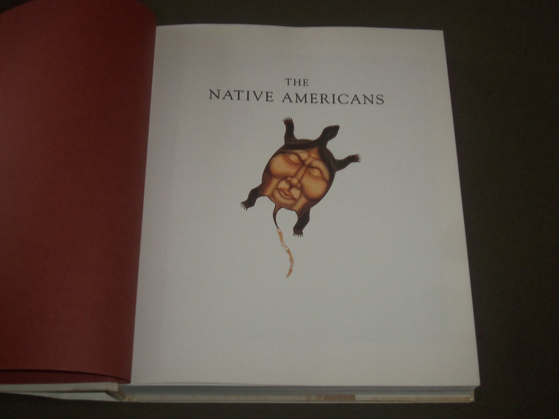 1993 THE NATIVE AMERICANS HARDCOVER BOOK BY BETTY & IAN BALLANTINE - I 1518