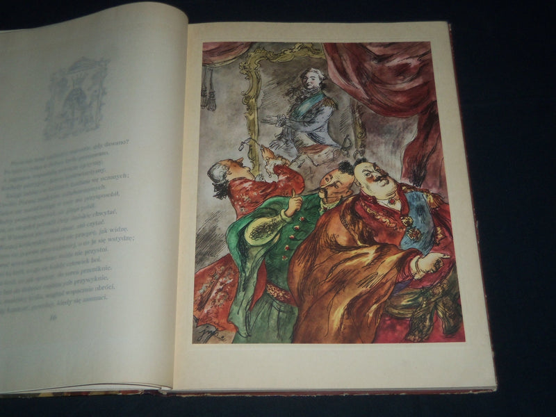 1952 SATYRY VOLUME BY IGNACY KRASICKI - POLISH - GREAT PRINTS - Z 69