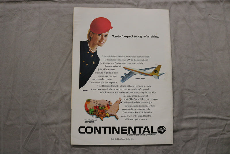 1968 OCT 14 AMERICAN AVIATION MAGAZINE - CESSNA FANJET 500 COVER - B 1141I