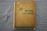 1957 AMERICA'S GREATEST LINE NATIONAL CALENDARS SAMPLE BOOK - KD 9583
