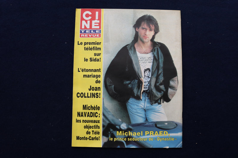 1985 NOVEMBER 21 CINE TELE REVUE MAGAZINE - JEAN-JAQUES GOLDMAN COVER - E 11966