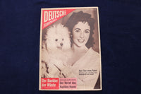 1955 MAY 21 DEUTSCHE ILLUSTRIERTE MAGAZINE - ELIZABETH TAYLOR COVER - E 23835