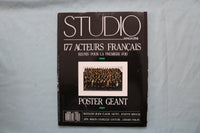 1988 MARCH STUDIO MAGAZINE - 177 ACTEURES FRANCAIS COVER - FRENCH - E 19483