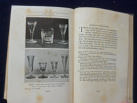 1935 OLD GLASS- EUROPEAN AND AMERICAN HARDCOVER BOOK BY N. HUDSON MOORE- KD 8625