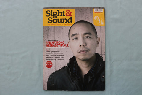 2010 DECEMBER SIGHT & SOUND MAGAZINE - APICHATPONG WEERASETHAKUL COVER - E 19468