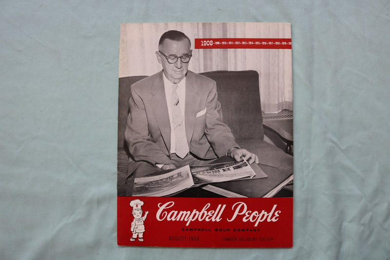 1951-1960 CAMPBELL PEOPLE MAGAZINE - LOT OF 14 - CAMDEN , NJ - O 3763