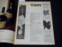 1967 JANUARY TOWN MAGAZINE - COCTEAU ON CHAPLIN - R.O BLECHMAN ILLUS. - ST 6167