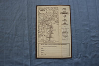 1950'S WRTV CHANNEL 58 BROCHURE - EATONTOWN, NEW JERSEY - K 707