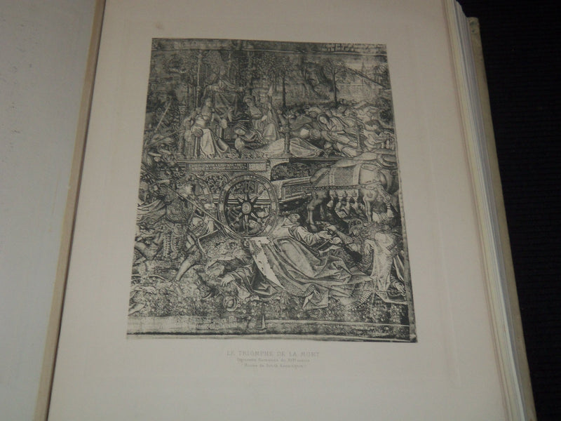 1902 PETRARQUE SES ETUDES D'ART ILLUSTRATED VOLUME - PLATES - PARIS - Z 276