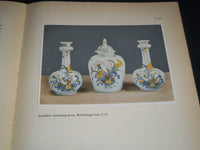 1935 FRANKFURTER FAYENCEN VOLUME BY ADOLF FEULNER - 80 PLATES - Z 118