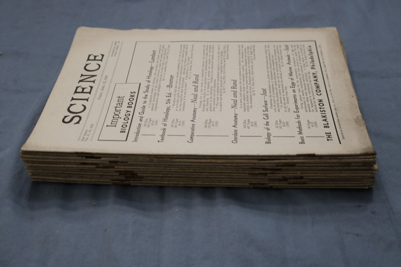 1940 SCIENCE MAGAZINE - LOT OF 13 - O 3910