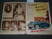 1939 NOVEMBER 26 BOSTON GLOBE PICTORIAL MAGAZINE - THANKSGIVING - NP 2936