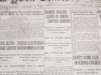 1920 DECEMBER 11 NEW YORK TIMES - MARBLE DEALERS AIDED BY UNIONS - NT 8481
